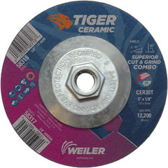 5X1/8 TIGER CERAMIC T27 COMBO WHL - Eagle Tool & Supply