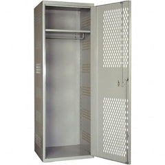 Hallowell - 1 Door, 1 Tier, Welded Locker - Eagle Tool & Supply