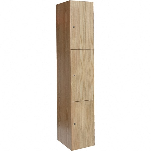 Hallowell - 3 Door, 3 Tier, Premium Wardrobe Lockers - Eagle Tool & Supply