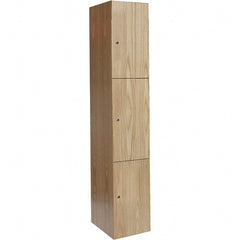 Hallowell - 3 Door, 3 Tier, Premium Wardrobe Lockers - Eagle Tool & Supply
