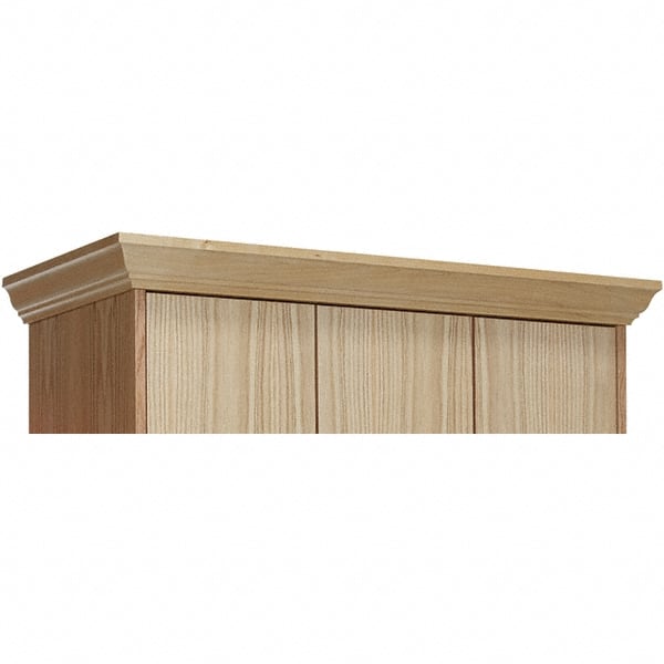 Hallowell - 15" Wide x 4" High, Locker Front Crown Molding - Eagle Tool & Supply