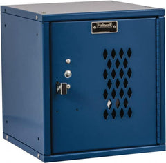 Hallowell - 1 Door, 1 Tier, Premium Box Lockers - Eagle Tool & Supply