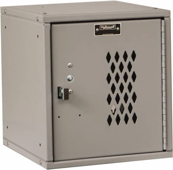 Hallowell - 1 Door, 1 Tier, Premium Box Lockers - Eagle Tool & Supply