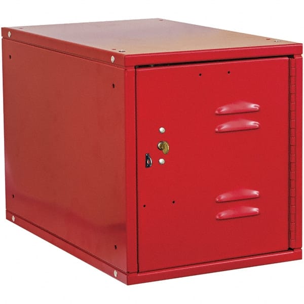 Hallowell - 1 Door, 1 Tier, Premium Box Lockers - Eagle Tool & Supply
