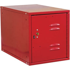 Hallowell - 1 Door, 1 Tier, Premium Box Lockers - Eagle Tool & Supply