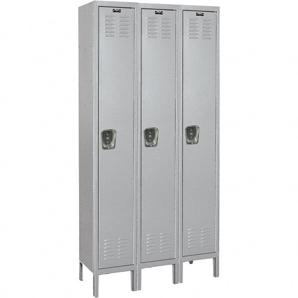 Hallowell - Medsafe 3 Door, 1 Tier, Premium Wardrobe Lockers - Eagle Tool & Supply