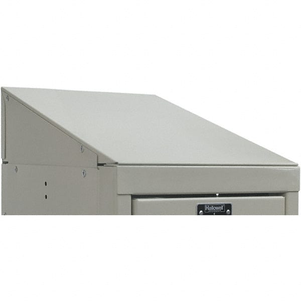 Hallowell - 8" High x 24" Deep, Locker UL Greenguard Gold Product Certified for Low Chemical Emissions UL.COM/GG UL 2818 - Eagle Tool & Supply