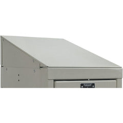 Hallowell - 8" High x 24" Deep, Locker UL Greenguard Gold Product Certified for Low Chemical Emissions UL.COM/GG UL 2818 - Eagle Tool & Supply