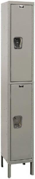 Hallowell - 2 Door, 2 Tier, Premium Wardrobe Lockers - Eagle Tool & Supply