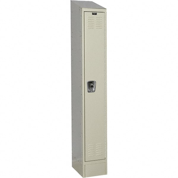 Hallowell - 1 Door, 1 Tier, Ready-Built Wardrobe & Box Lockers - Eagle Tool & Supply