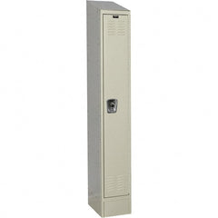 Hallowell - 1 Door, 1 Tier, Ready-Built Wardrobe & Box Lockers - Eagle Tool & Supply