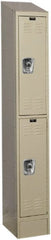 Hallowell - 2 Door, 2 Tier, Ready-Built Wardrobe & Box Lockers - Eagle Tool & Supply