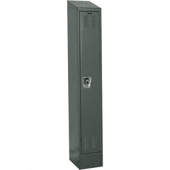 Hallowell - 1 Door, 1 Tier, Ready-Built Wardrobe & Box Lockers - Eagle Tool & Supply