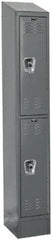 Hallowell - 2 Door, 2 Tier, Ready-Built Wardrobe & Box Lockers - Eagle Tool & Supply