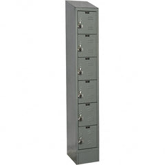 Hallowell - 6 Door, 6 Tier, Ready-Built Wardrobe & Box Lockers - Eagle Tool & Supply