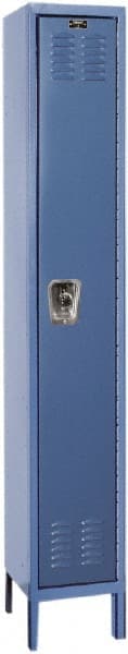 Hallowell - 1 Door, 1 Tier, Ready-Built Wardrobe & Box Lockers - Eagle Tool & Supply
