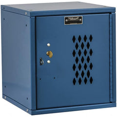 Hallowell - 1 Door, 1 Tier, Premium Box Lockers - Eagle Tool & Supply