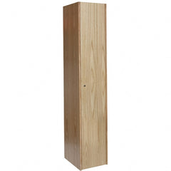 Hallowell - 3/4" Wide x 72" High x 18" Deep, Locker Finished End Panels - Eagle Tool & Supply