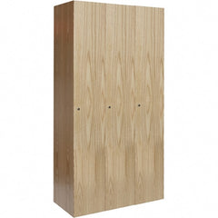 Hallowell - 3 Door, 1 Tier, Premium Wardrobe Lockers - Eagle Tool & Supply