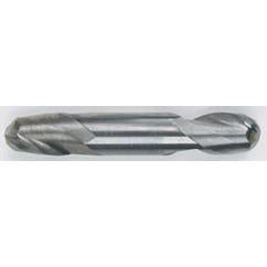 3/16 Dia. - 2 OAL - Solid Carbide - Bright - Ball Nose DE EM-2 FL - Eagle Tool & Supply