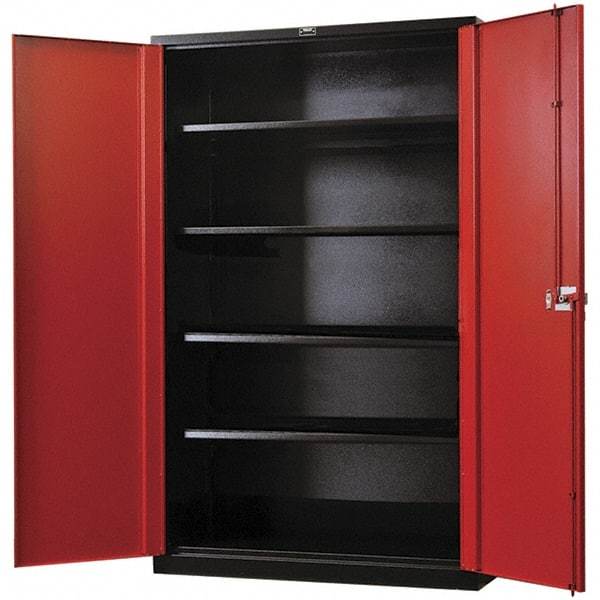 Hallowell - Steel Workbench & Workstation Cabinet - 24" Deep, 78" High, Use with Fort Knox Modular Utility Storage & Workbench System - Eagle Tool & Supply