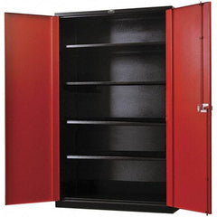 Hallowell - Steel Workbench & Workstation Cabinet - 24" Deep, 78" High, Use with Fort Knox Modular Utility Storage & Workbench System - Eagle Tool & Supply
