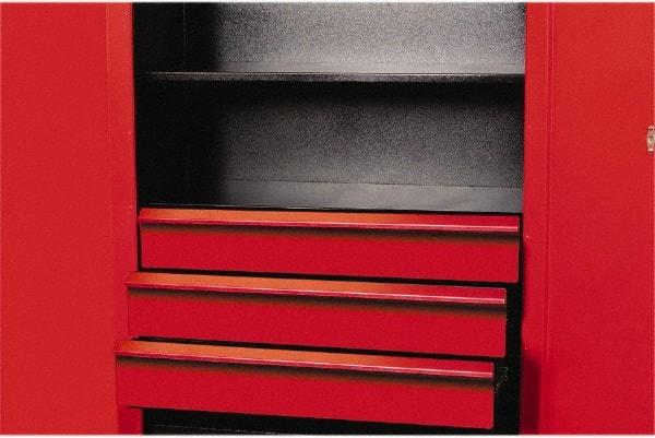 Hallowell - Steel Workbench & Workstation Drawer Kit - 24" Deep, 15" High, Use with Fort Knox & DuraTough All-Welded Cabinets, Fort Knox Modular Utility Storage & Workbench System - Eagle Tool & Supply