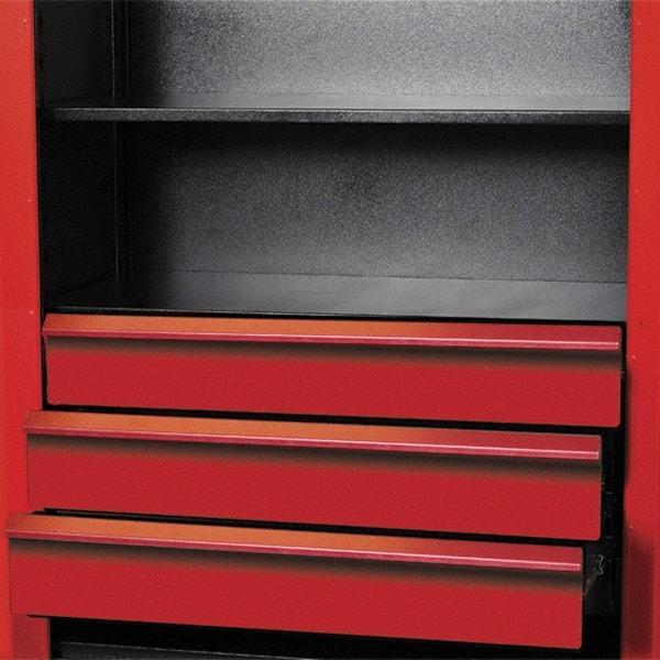 Hallowell - Steel Workbench & Workstation Drawer Kit - 24" Deep, 15" High, Use with Fort Knox & DuraTough All-Welded Cabinets, Fort Knox Modular Utility Storage & Workbench System - Eagle Tool & Supply