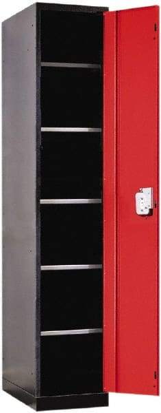 Hallowell - Steel Workbench & Workstation Locker - 24" Deep, 78" High, Use with Fort Knox Modular Utility Storage & Workbench System - Eagle Tool & Supply