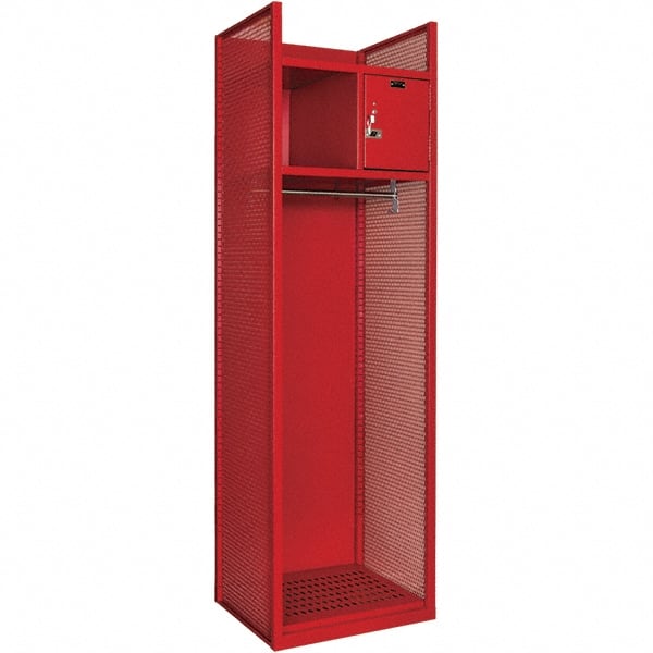 Hallowell - 1 Door, Steel Gear Locker - Eagle Tool & Supply