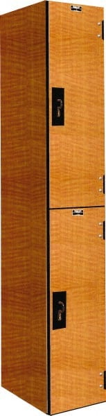 Hallowell - 2 Door, 2 Tier, Premium Wardrobe Lockers - Eagle Tool & Supply