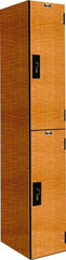 Hallowell - 2 Door, 2 Tier, Premium Wardrobe Lockers - Eagle Tool & Supply