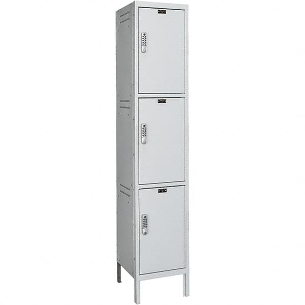 Hallowell - 3 Door, 3 Tier, Charging Station Locker - Eagle Tool & Supply