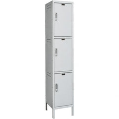 Hallowell - 3 Door, 3 Tier, Charging Station Locker - Eagle Tool & Supply