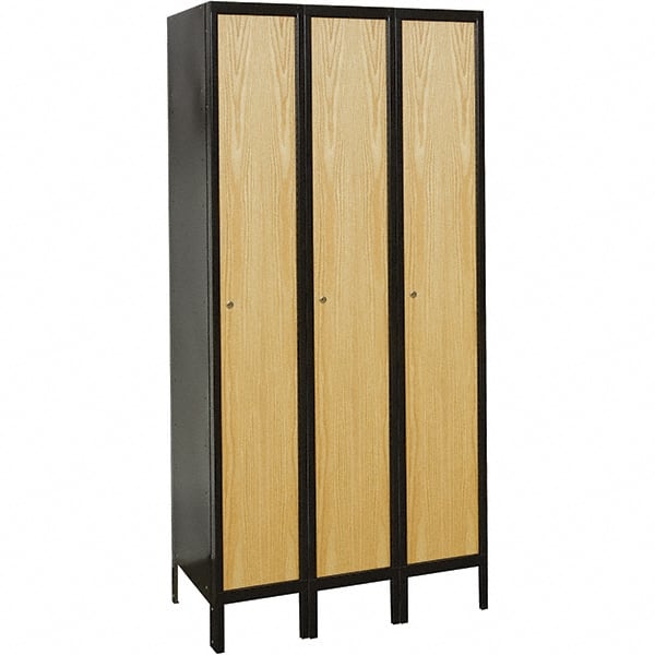 Hallowell - 3 Door, 1 Tier, Premium Wardrobe Lockers - Eagle Tool & Supply