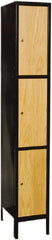 Hallowell - 3 Door, 3 Tier, Premium Wardrobe Lockers - Eagle Tool & Supply