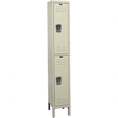 Hallowell - 2 Door, 2 Tier, Premium Wardrobe Lockers - Eagle Tool & Supply