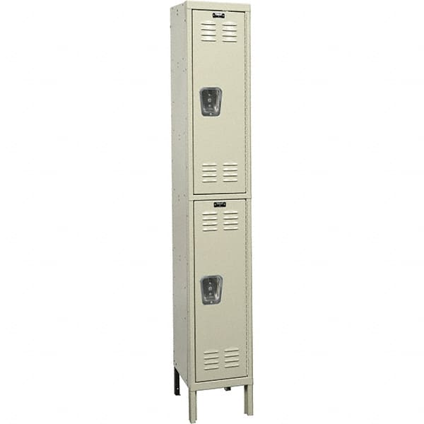 Hallowell - 2 Door, 2 Tier, Premium Wardrobe Lockers - Eagle Tool & Supply