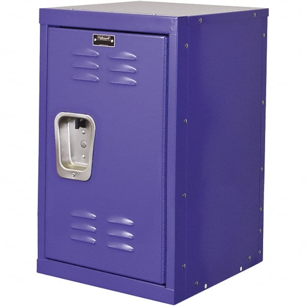 Hallowell - 1 Door, 1 Tier, Kid & Teen Lockers - Eagle Tool & Supply