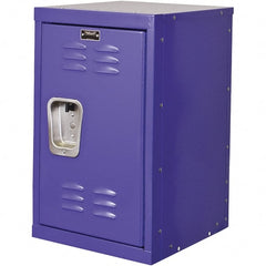 Hallowell - 1 Door, 1 Tier, Kid & Teen Lockers - Eagle Tool & Supply