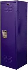 Hallowell - 1 Door, 1 Tier, Kid & Teen Lockers - Eagle Tool & Supply