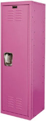 Hallowell - 1 Door, 1 Tier, Kid & Teen Lockers - Eagle Tool & Supply