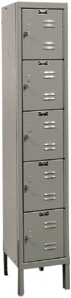 Hallowell - 5 Door, 5 Tier, Premium Box Lockers - Eagle Tool & Supply