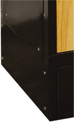 Hallowell - 6" High x 18" Deep, Locker Closed Side Base - Eagle Tool & Supply