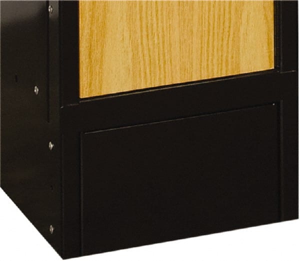 Hallowell - 12" Wide x 6" High, Locker Closed Front Base - Eagle Tool & Supply