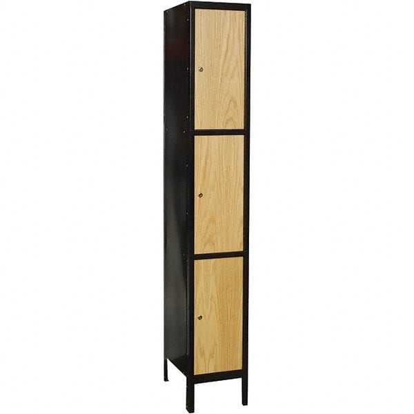 Hallowell - 3 Door, 3 Tier, Premium Wardrobe Lockers - Eagle Tool & Supply