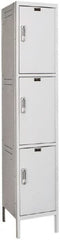 Hallowell - 3 Door, 3 Tier, Charging Station Locker - Eagle Tool & Supply