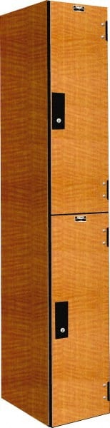 Hallowell - 2 Door, 2 Tier, Premium Wardrobe Lockers - Eagle Tool & Supply