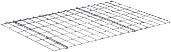Hallowell - 48" Wide, Open Shelving Accessory/Component - Steel, Powder Coat Finish, 24" Deep, Use with Rivetwell Shelving - Eagle Tool & Supply