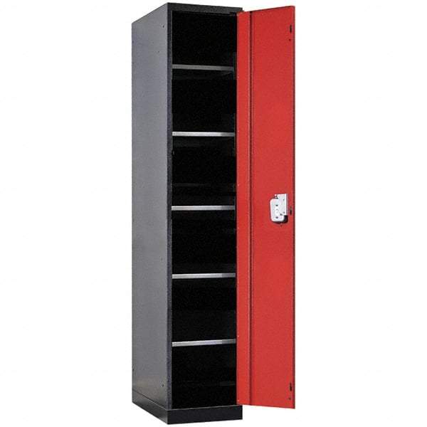 Hallowell - Steel Workbench & Workstation Locker - 24" Deep, 78" High, Use with Fort Knox Modular Utility Storage & Workbench System - Eagle Tool & Supply
